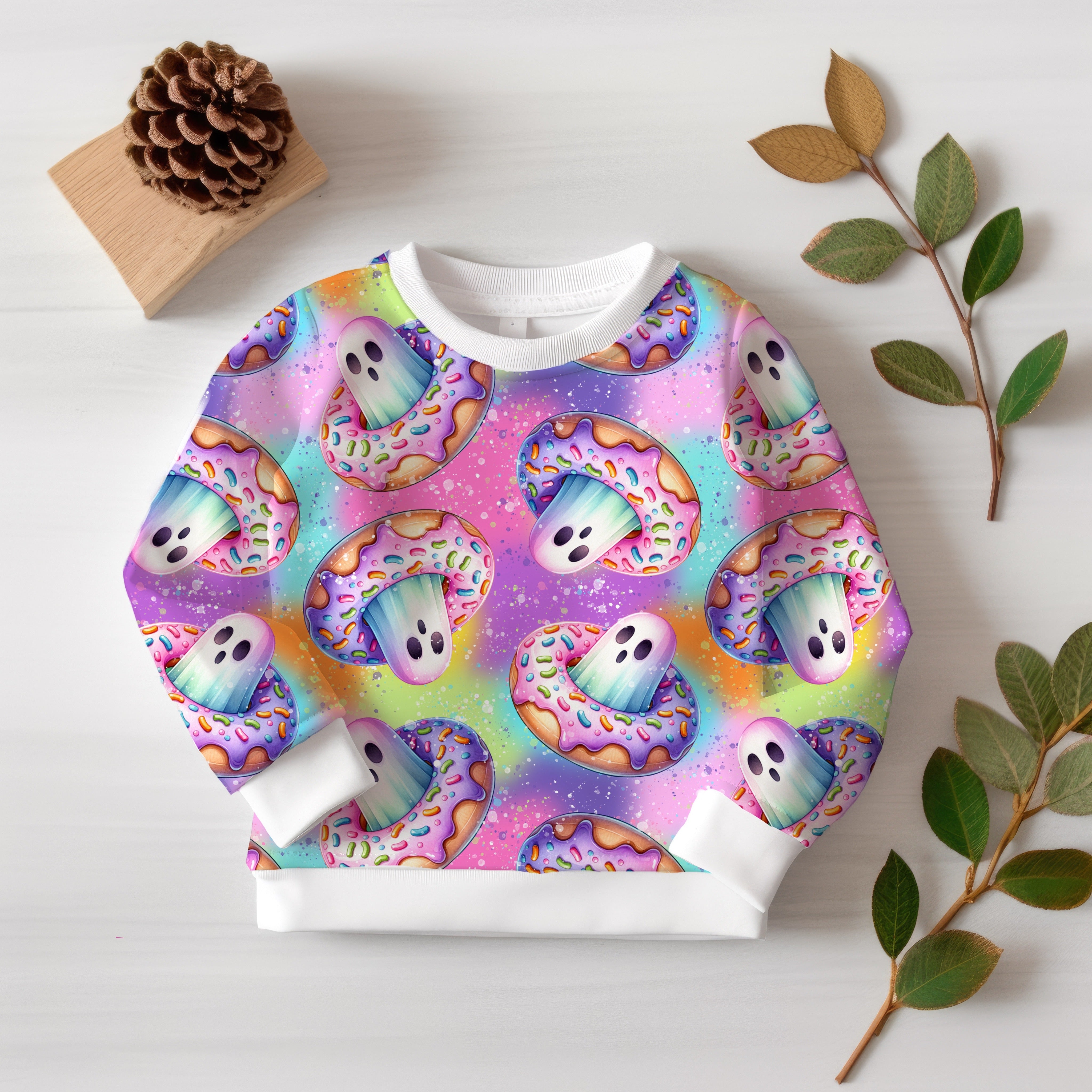 Geister Donut Halloween Aktuelle  Vorbestellung